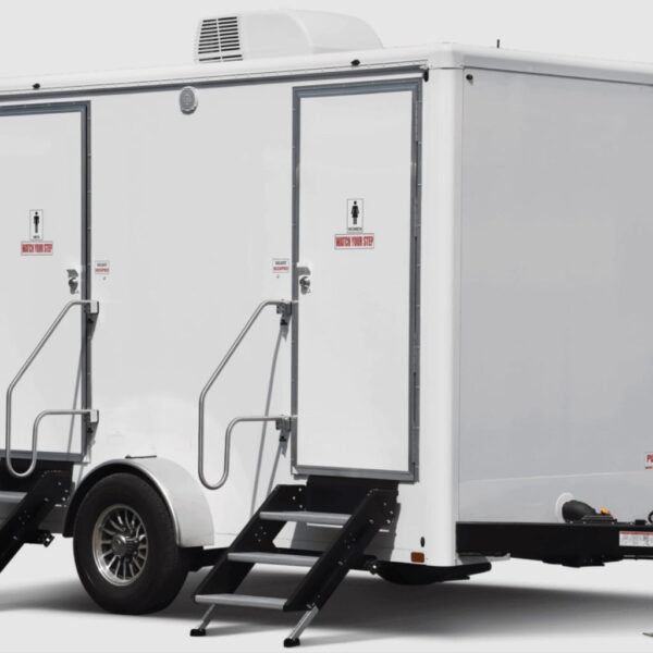 2 Stall Standard Restroom Trailer