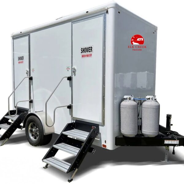 2 Stall Restroom & Shower Trailer